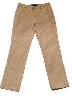 Banana Republic Pants Mens 32x32 Tan Aiden Chino British Khaki Slim Fit Cotton